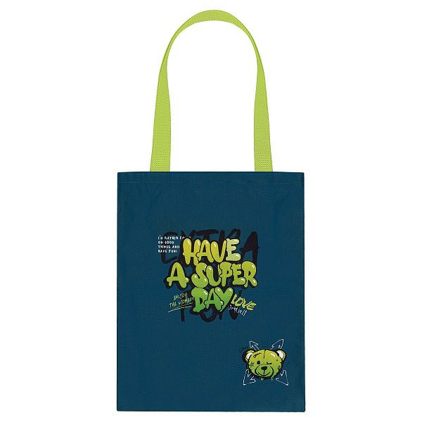 Сумка-шоппер ArtSpace"Bear Fun", 31*39см с карманом