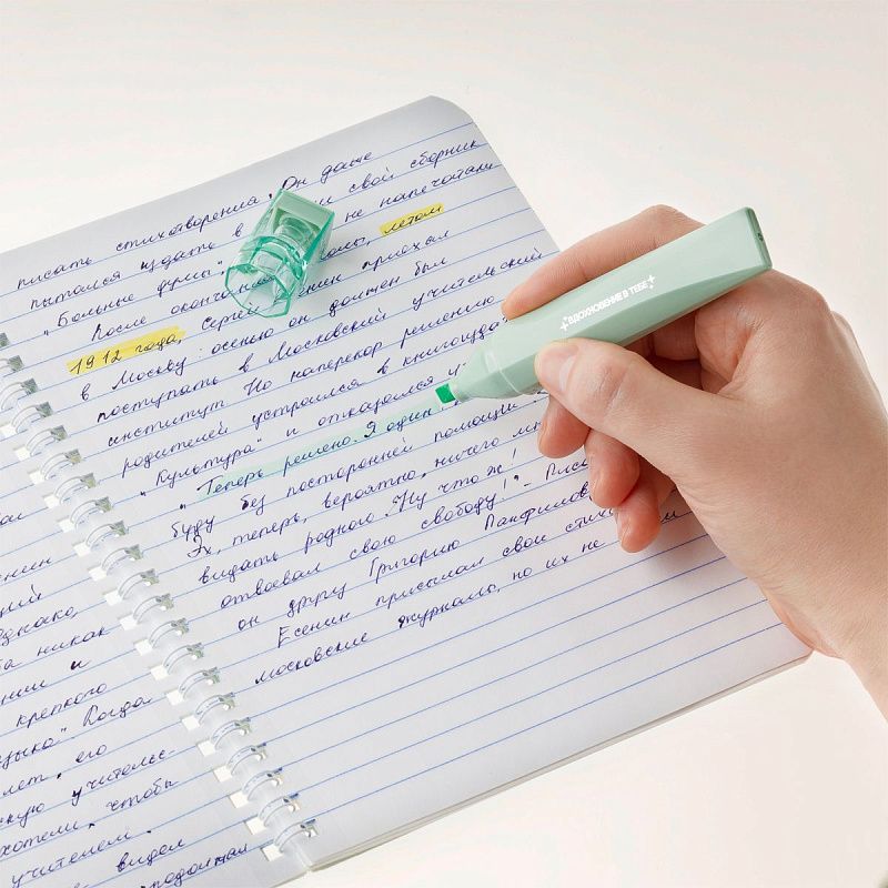 Текстовыделитель MESHU "Wishes", ассорти, пастельные цвета, 1-5 мм, шоу-бокс 