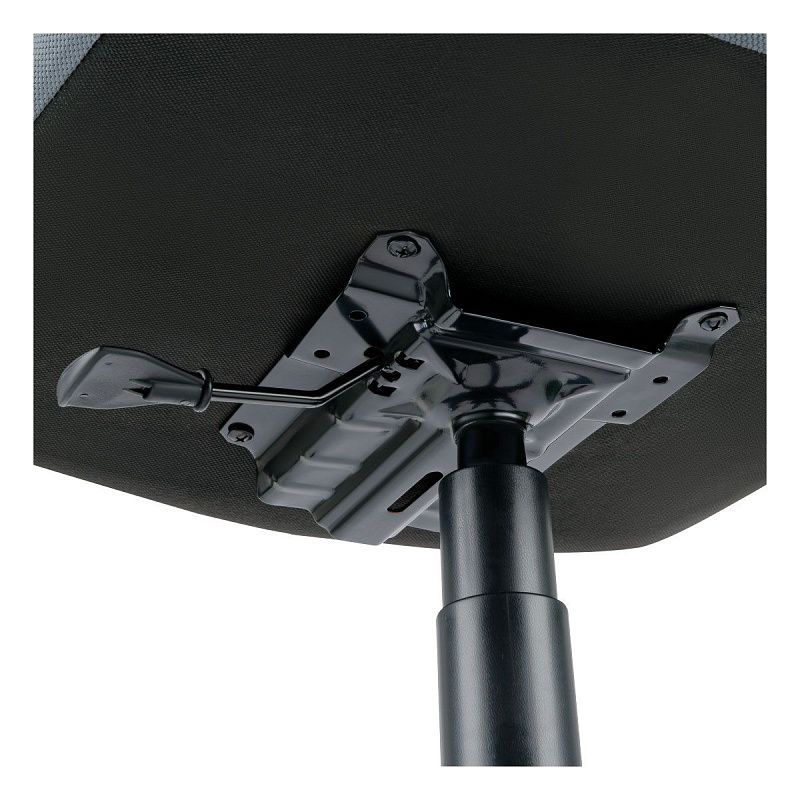 Кресло руководителя Helmi HL-E66 "Lines" LTP, ткань серая, пиастра