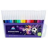 Фломастеры ArtSpace "Футбол", 24цв., ПВХ, европодвес