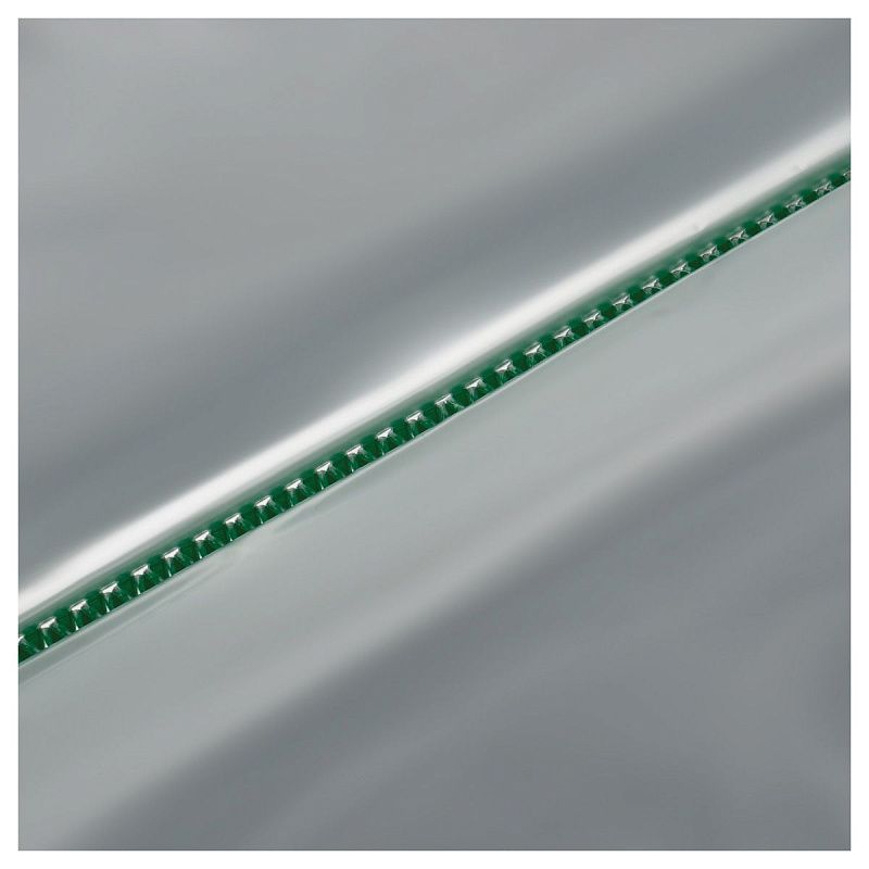 Папка со 100 вкладышами СТАММ А4, 30мм, 600мкм, пластик, зеленая 