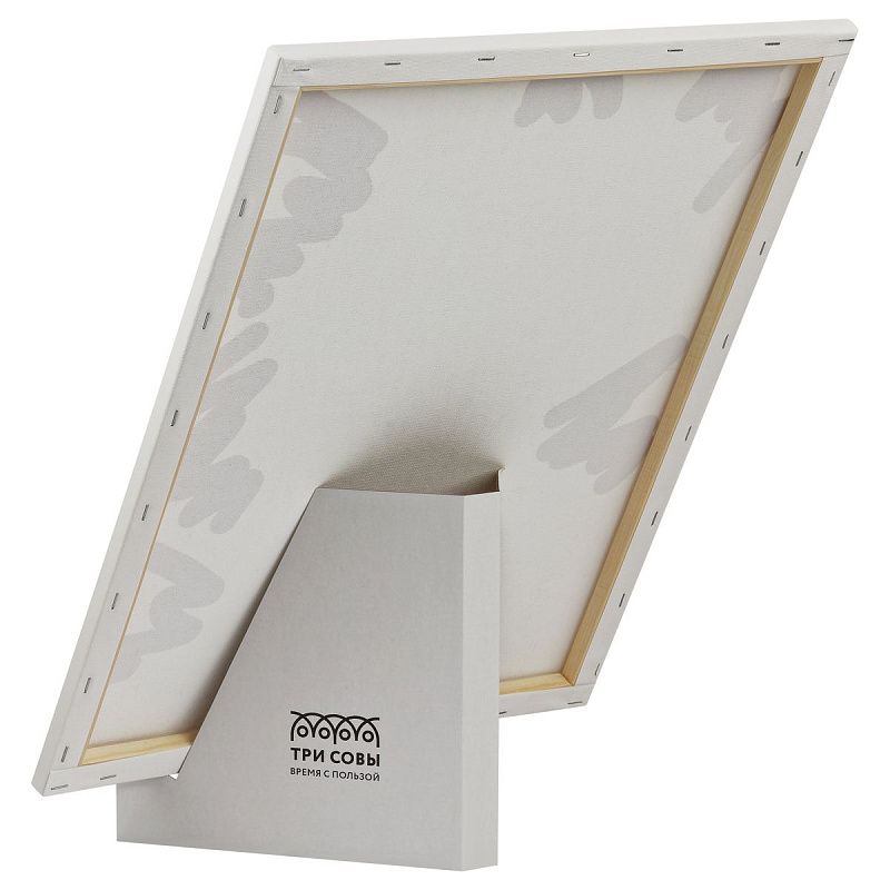 Картина по номерам на холсте с глиттером ТРИ СОВЫ "Женщина-кошка", 40*50, с акриловыми красками и кистями