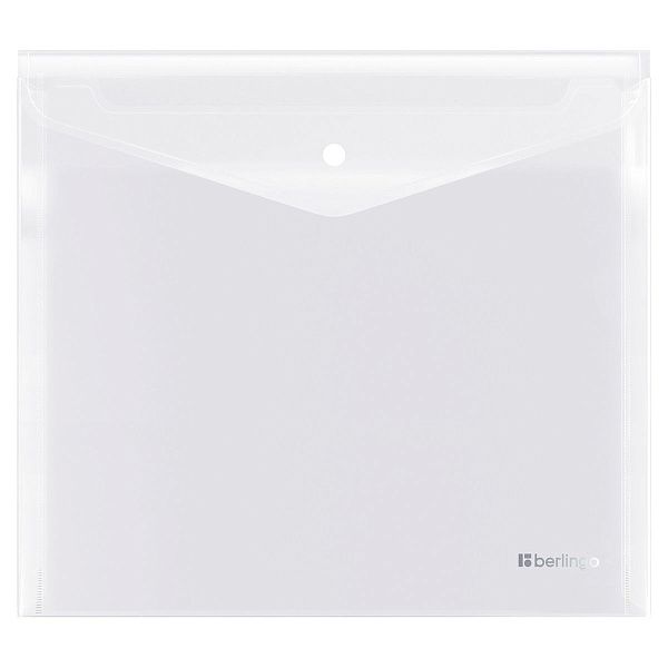 Папка-конверт на кнопке Berlingo "No Secret", А5+, 200мкм, матовая