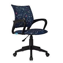 Кресло детское Helmi HL-K95 R (695) "Airy", спинка сетка /сиденье ткань с рисунком зодиак т.синий, пиастра Кресло детское Helmi HL-K95 R (695) "Airy", спинка сетка /сиденье ткань с рисунком зодиак т.синий, пиастра