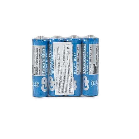 Батарейка GP PowerPlus AA (R6) 15G солевая, OS4