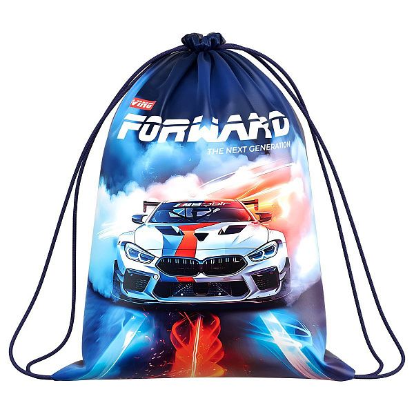 Мешок для обуви 1 отделение ArtSpace "Speed racer", 340*420мм