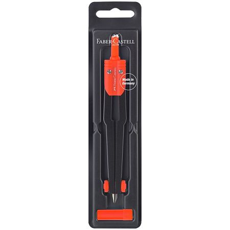 Циркуль Faber-Castell "School&College", пластиковый футляр 