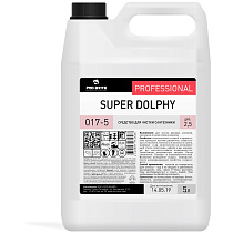 Средство для мытья сантехники от извест. налета и ржавчины PRO-BRITE "Super Dolphy", 5л, гель, кислотное 