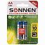 Батарейки КОМПЛЕКТ 2 шт., SONNEN Super Alkaline, АА(LR6,15А), алкалиновые, пальчиковые, в блистере, 451093
