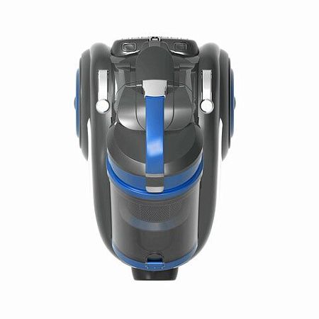 Пылесос BQ (БИ-КЬЮ) VC2208MC с контейнером "циклон", 2200 Вт, мощность всасывания 450 Вт, серый/синий, 86192883