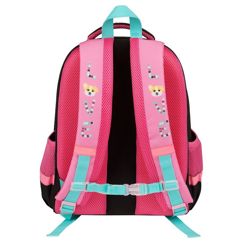 Ранец ArtSpace School Friend "Cute Friends" 39*30*18см, 2 отделения, 2 кармана, анатомическая спинка 