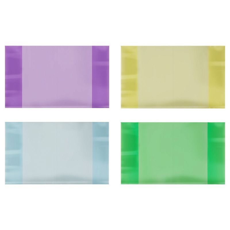 Набор обложек (8шт.) 210*350 для дневников и тетрадей, ArtSpace, цветные, ПЭ 180мкм 