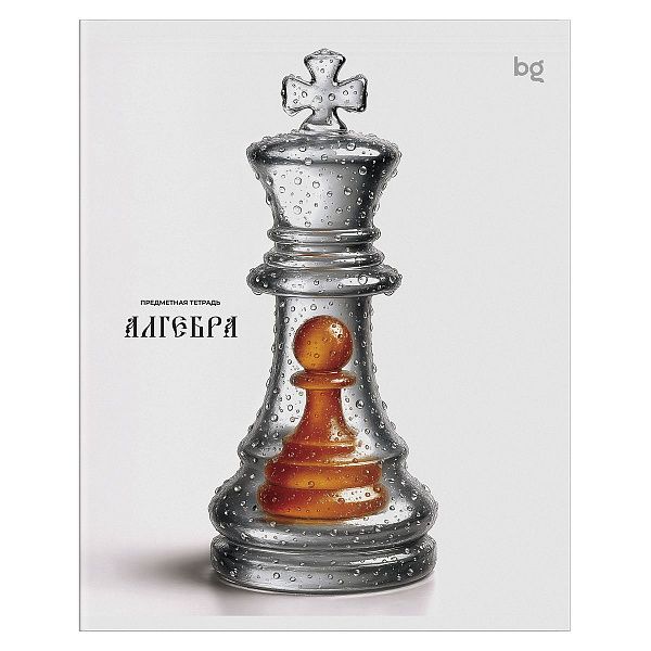 Тетрадь предметная 48л. BG "Юный гений" - Алгебра, эконом