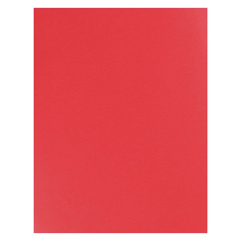 Картон цветной А4, BG, 20л., тонированный, красный, 220г/м2