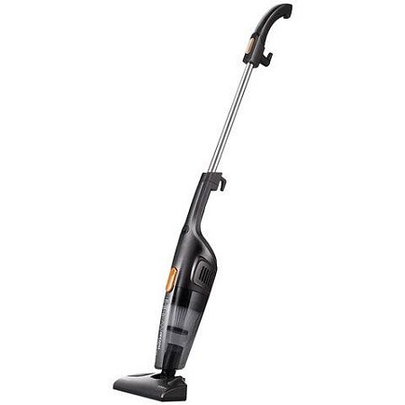 Пылесос вертикальный DEERMA DX115C, 2 в 1, потребляемая мощность 600 Вт, контейнер 1,2 л, черный