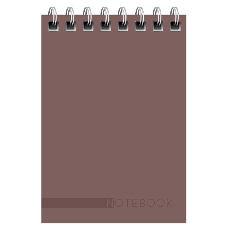 Блокнот А7 40л. на гребне BG "Моноколор. Classic"