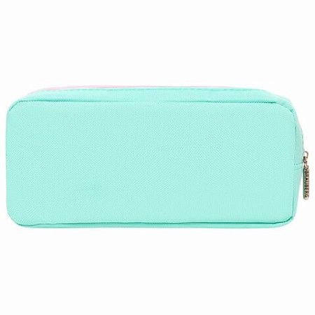 Пенал мягкий BRAUBERG PASTEL, 2 отделения, мятный, 21х9,5х5см, 272275 