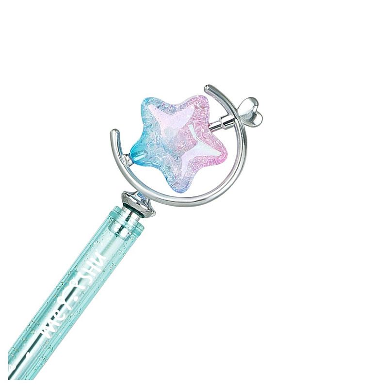 Ручка шариковая MESHU "Star" синяя, 0,5мм, корпус ассорти 