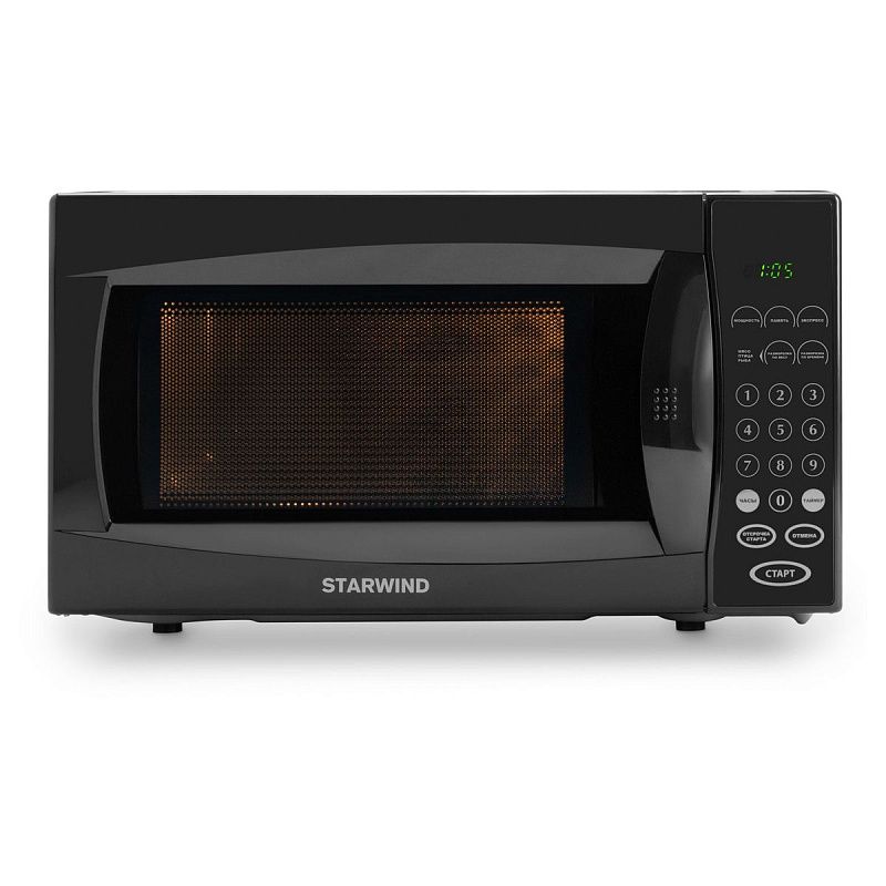 Микроволновая печь Starwind SMW5020, 20л, 700Вт, электронное управление, черная