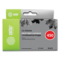 Картридж струйный CACTUS (CS-PGI450) для CANON Pixma iP7240, черный фото