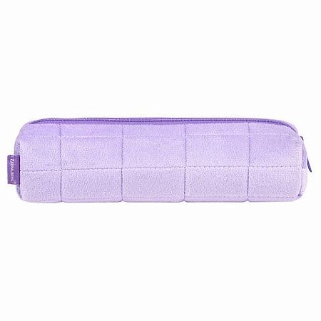 РЕЗЕРВ Пенал BRAUBERG, мех, 21х6х6 см, фиолетовый, Код 1С, 272280 