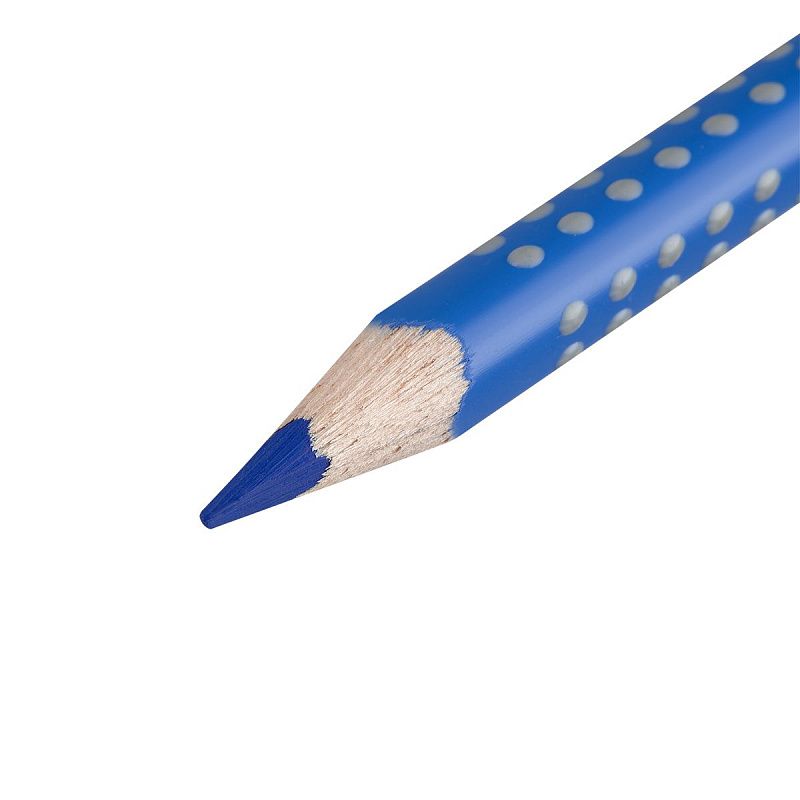 Карандаши цветные Faber-Castell "Grip", 24цв., трехгран., заточен., картон, европодвес