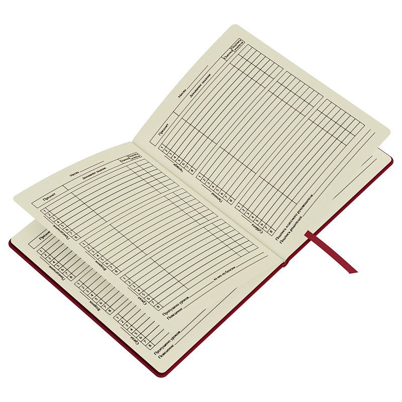 Дневник 1-11 кл. 48л. (ЛАЙТ) BG "Total red", иск. кожа, тиснение, цветн. срез, ляссе