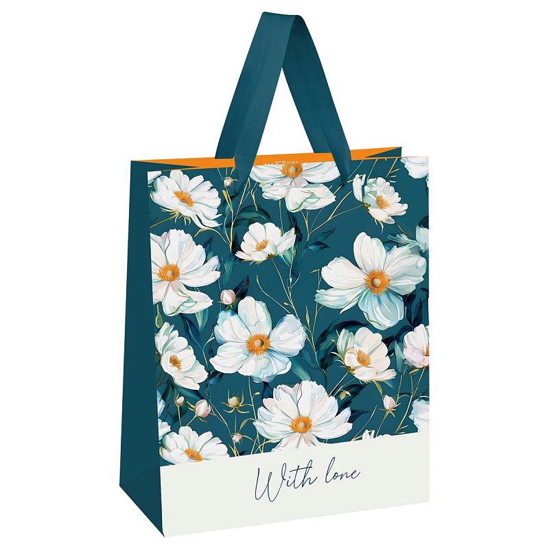 Пакет подарочный 18*23*10см MESHU "Bright meadow", матовая ламинация