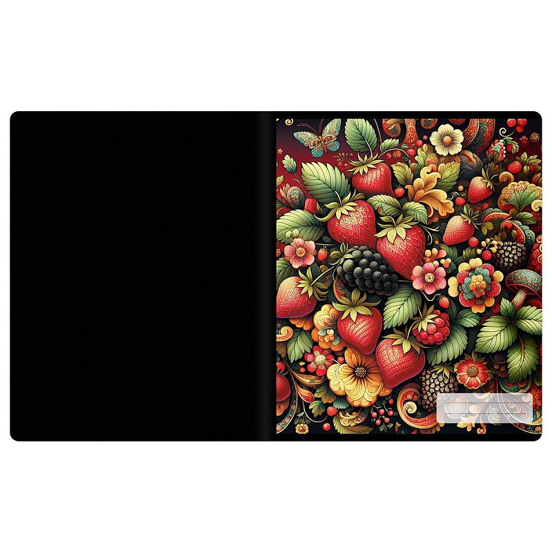 Тетрадь предметная 48л. BG "Информационное поле" - Русский язык, soft-touch ламинация, выб. лак