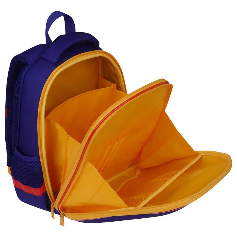 Ранец ArtSpace School Friend "Capybara" 39*30*18см, 2 отделения, 2 кармана, анатомическая спинка 