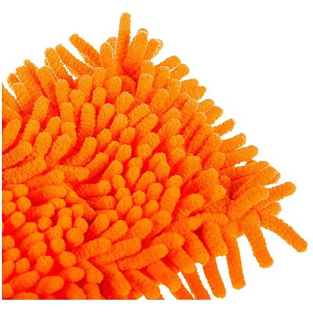 Насадка МОП для швабры OfficeClean Professional c кар-ми, 40*10см, ворс. м-фибра, ворс 2см,оранжевый