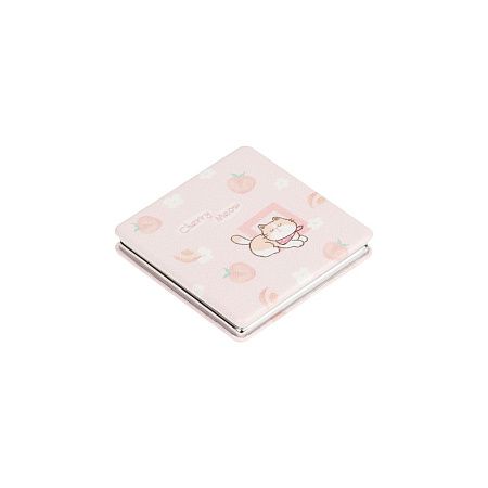 Зеркальце карманное складное MESHU "Peach meow"
