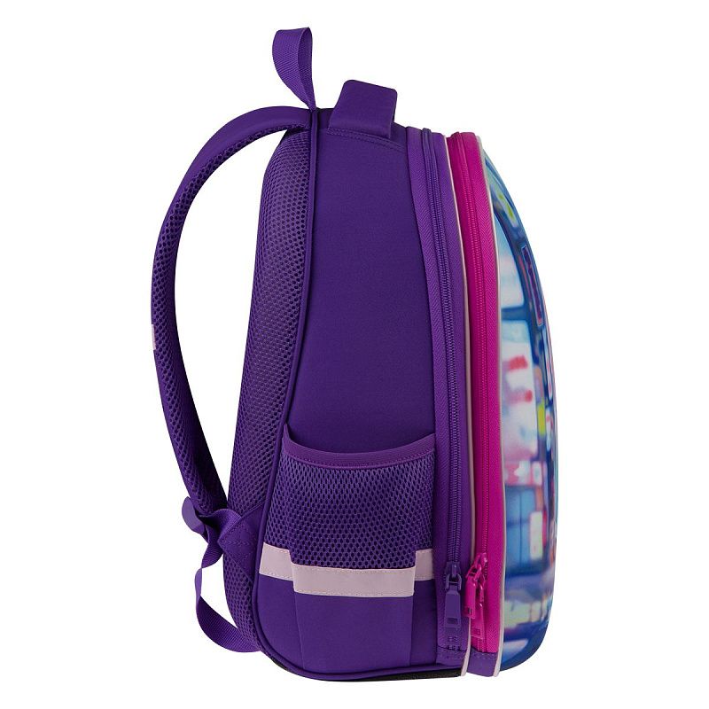 Ранец ArtSpace School Friend "City style" 39*30*18см, 2 отделения, 2 кармана, анатомическая спинка 