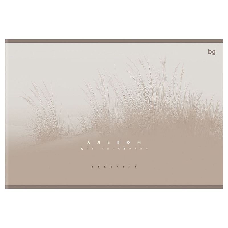 Альбом для рисования 40л., А4, на скрепке BG "Прикосновение тумана"