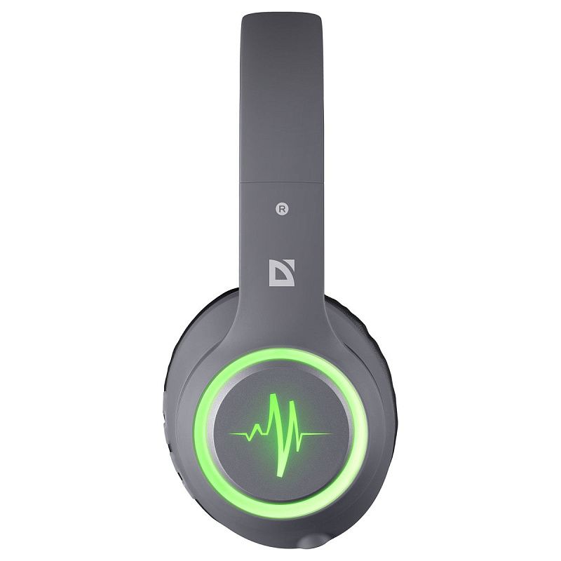 Наушники с микрофоном беспроводные Defender FreeMotion B571, Bluetooth, складные, MicroSD, разъем Type-C, черный