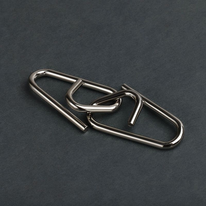 Набор металлических головоломок ТРИ СОВЫ, 6шт., картонная коробка 