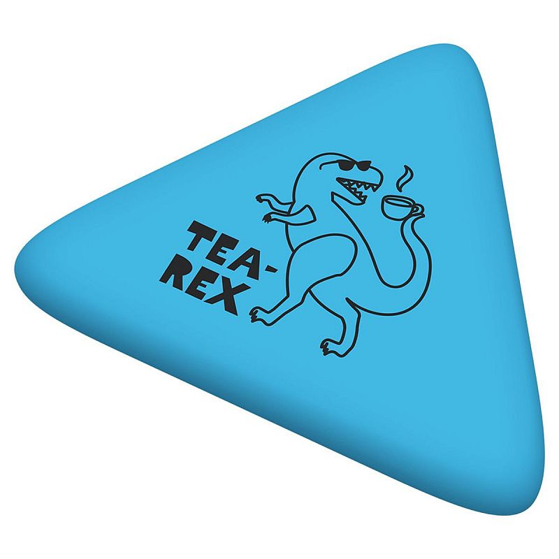 Ластик Berlingo "Dino", треугольный, термопластичная резина, 50*44*7мм 