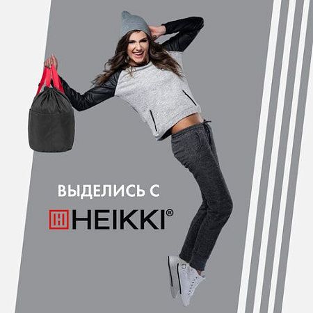 Рюкзак спортивный мешок HEIKKI PACK (ХЕЙКИ), 2 отделенения, увеличенный объем, 40х35 см, черно-красный, 272420 