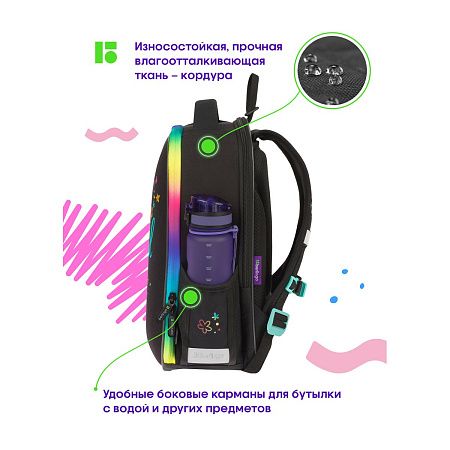 Ранец Berlingo Expert Mini "So beautiful" 36*27*14см, 2 отделения, 2 кармана, анатомическая спинка, мешок для обуви 
