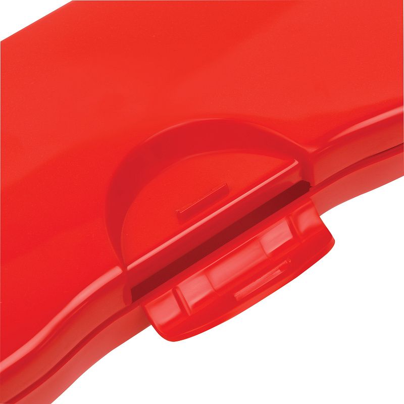 Пенал-футляр, 204*83*25 СТАММ, красный металлик 