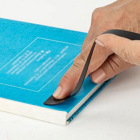 Закладки для книг САМОКЛЕЯЩИЕСЯ, КОМПЛЕКТ 6 шт., черный, ДПС, 2921-107 