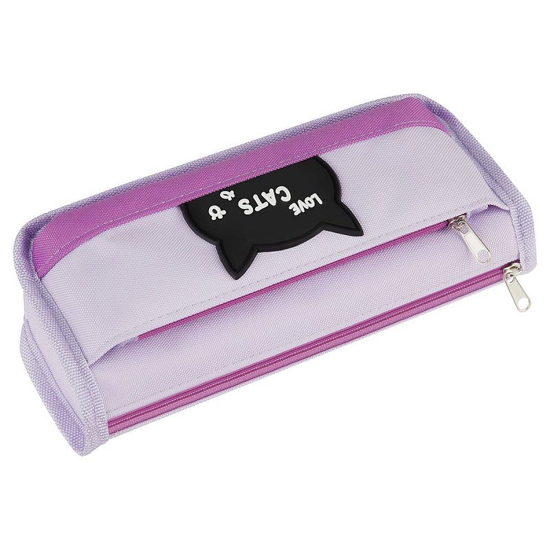 Пенал мягкий 215*90*55 MESHU "Cute Cat", полиэстер 