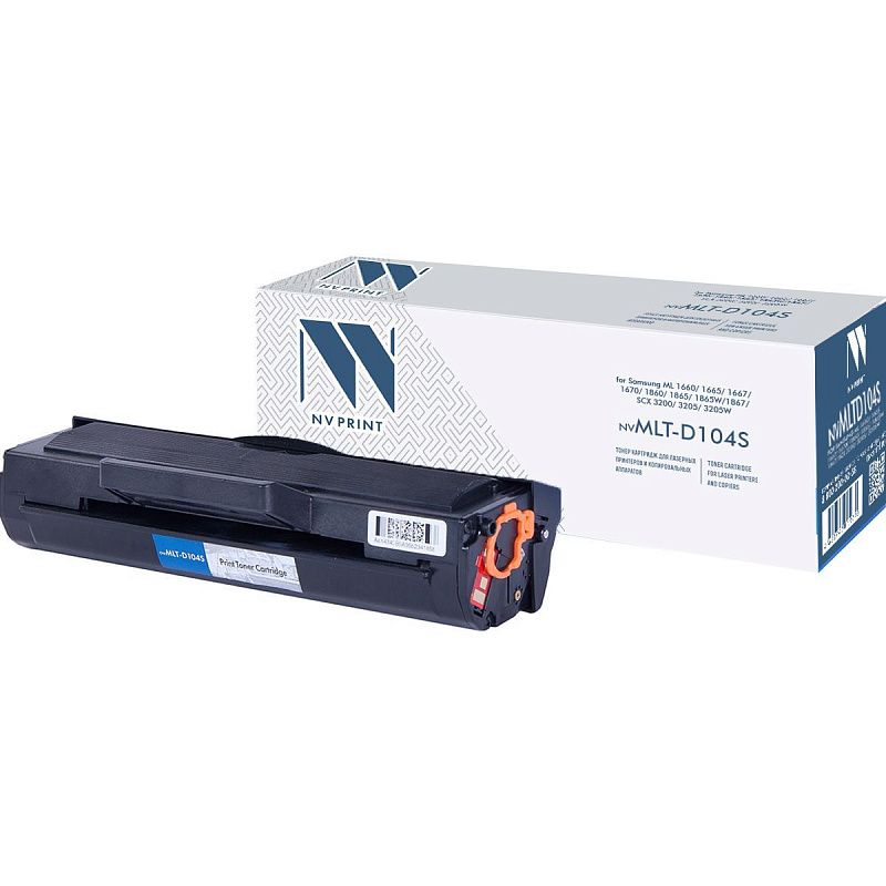 Картридж совм. NV Print MLT-D104S черный для Samsung ML-1660/1665/1667/SCX-3200/3205(1500стр.)
