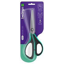Ножницы Berlingo "Easycut 350", 21см, бирюзовые, эргономичные ручки, мягкие вставки, европодвес Ножницы Berlingo "Easycut 350", 21см, бирюзовые, эргономичные ручки, мягкие вставки, европодвес