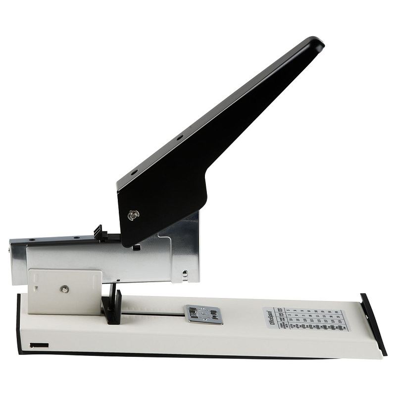 Степлер мощный №24/6-23/24 OfficeSpace "Heavy Duty" до 200л., металлический, черный