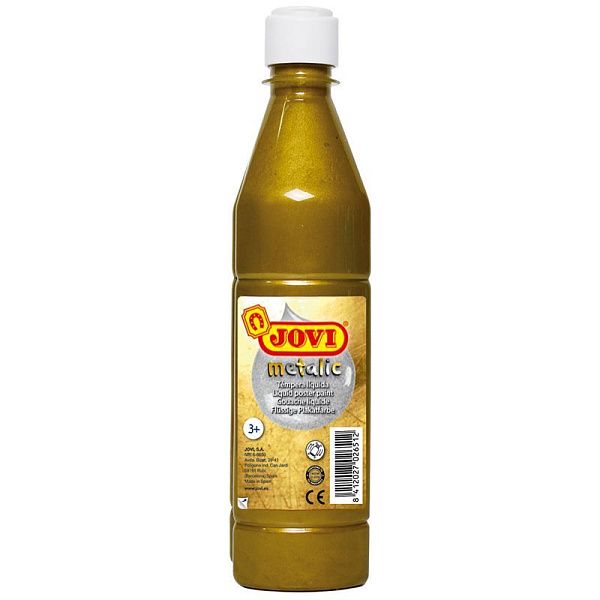 Гуашь JOVI, с повышенным содержанием пигмента, золотая, 250мл