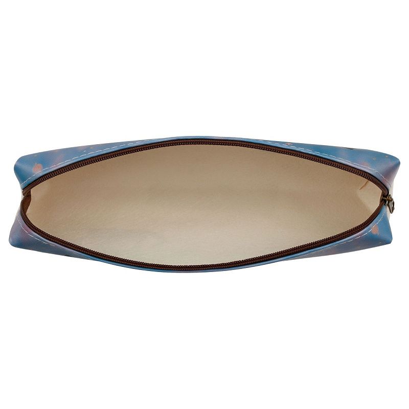 Пенал мягкий 200*55*40 MESHU "Surprised Cat", искусственная кожа 