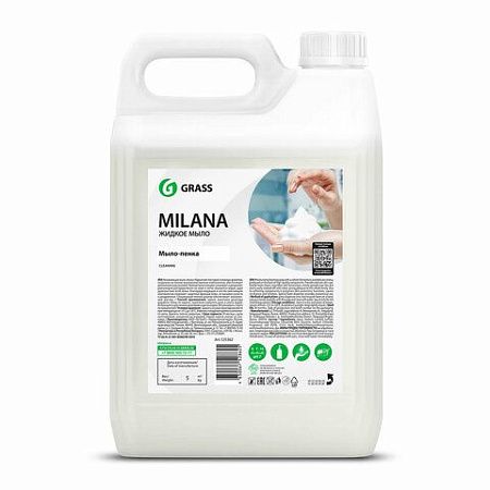 Мыло-пена жидкое 5 кг, GRASS MILANA "Мыло-пенка", 125362 