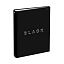 Тетрадь на кольцах А5, 120л., BG "Just black", soft-touch ламинация, выб. лак