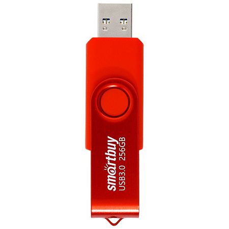 Память Smart Buy "Twist"  256GB, USB 3.0 Flash Drive, красный
